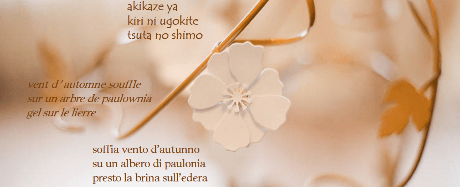 PERRIER-JOUËT NELL'HAIKU DI GIUGNO